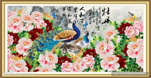 凤凰牡丹,探寻东方美学之魂